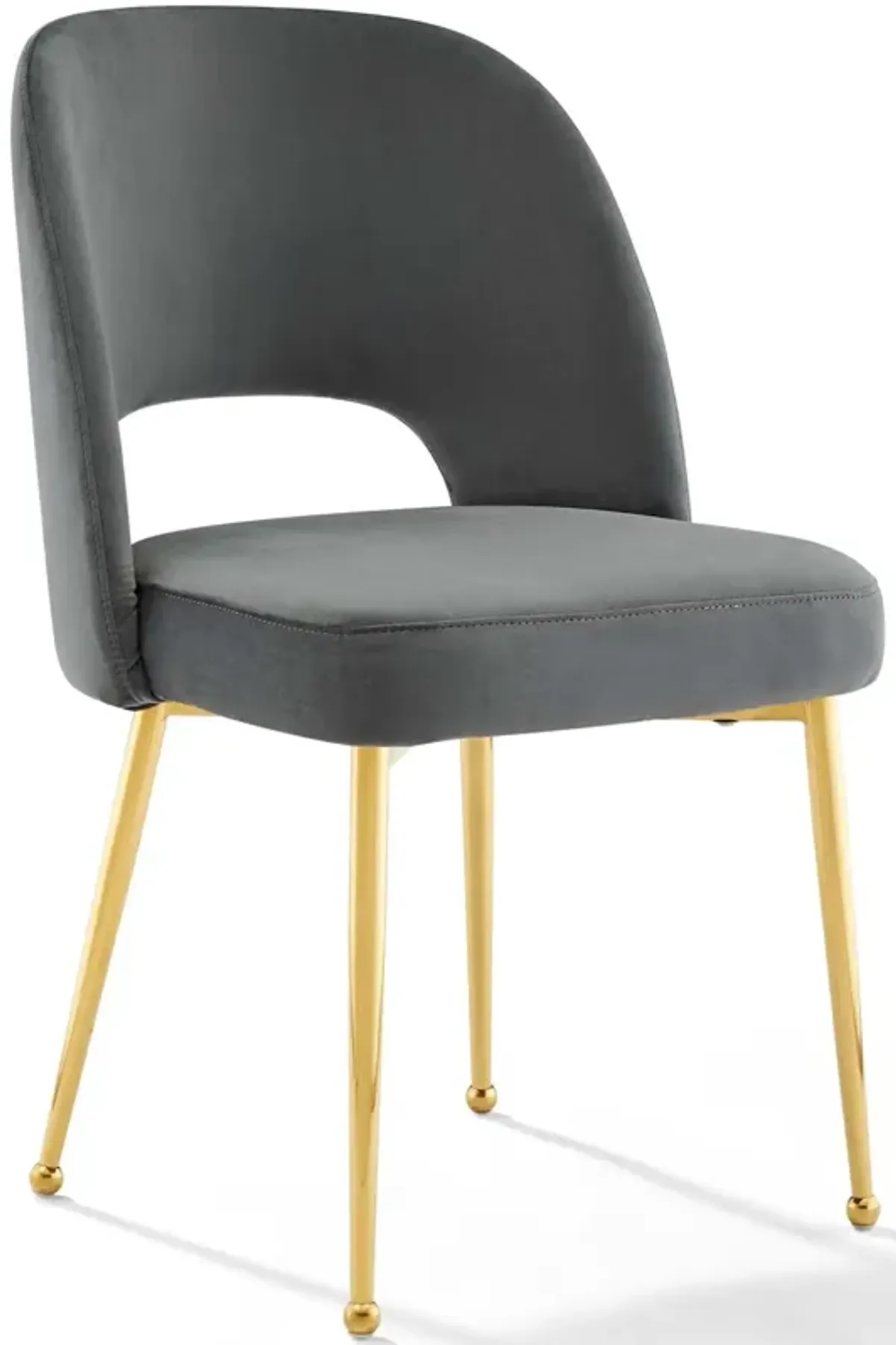 Rouse Dining Room Side Chair by Modway Navy