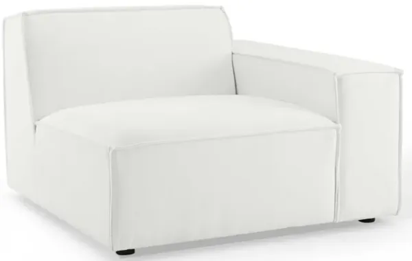 Restore Right-Arm Sectional Sofa Chair by Modway White