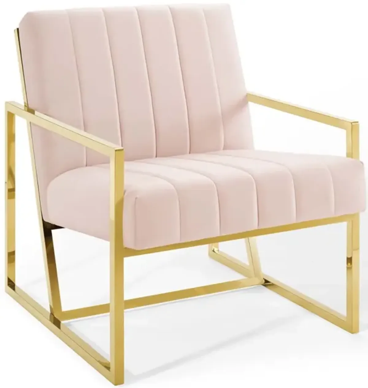 Inspire Channel Tufted Performance Velvet Armchair by Modway