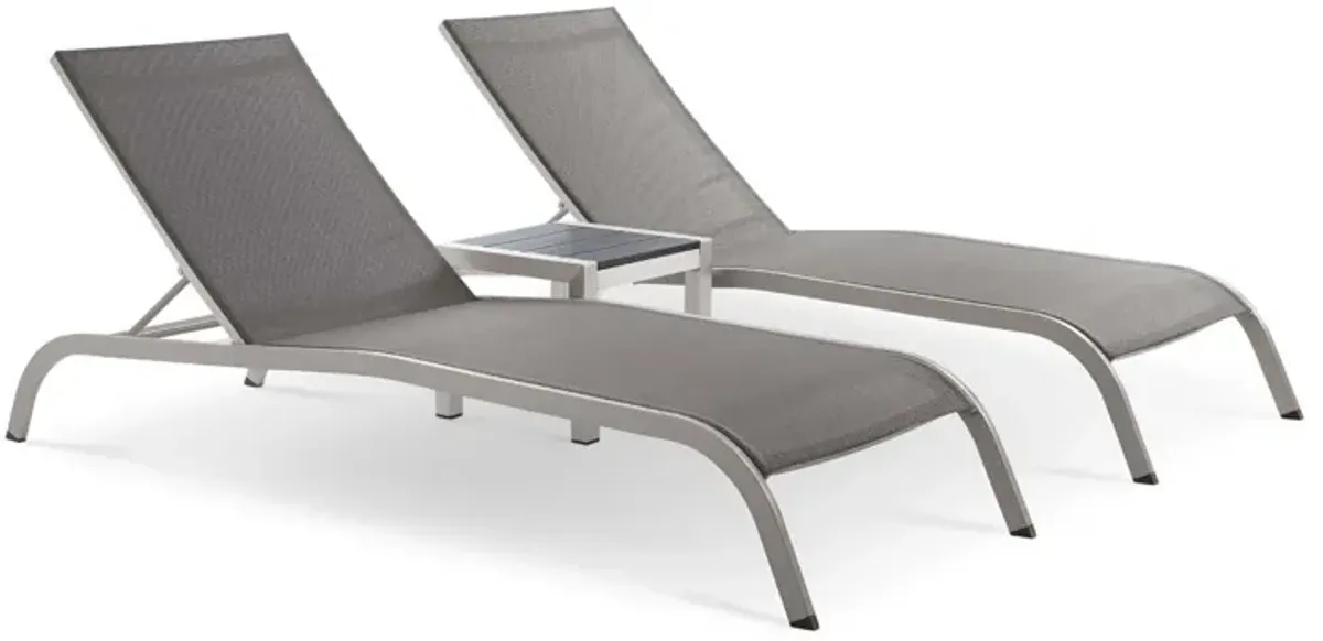 Savannah 3 Piece Outdoor Patio Mesh Set by Modway