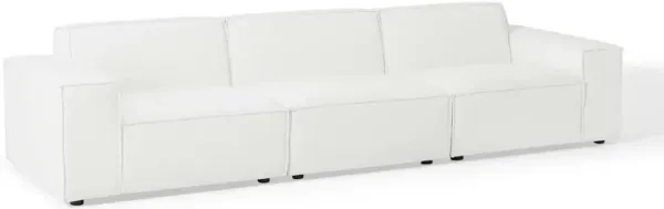 Restore 3-Piece Sectional Sofa by Modway White