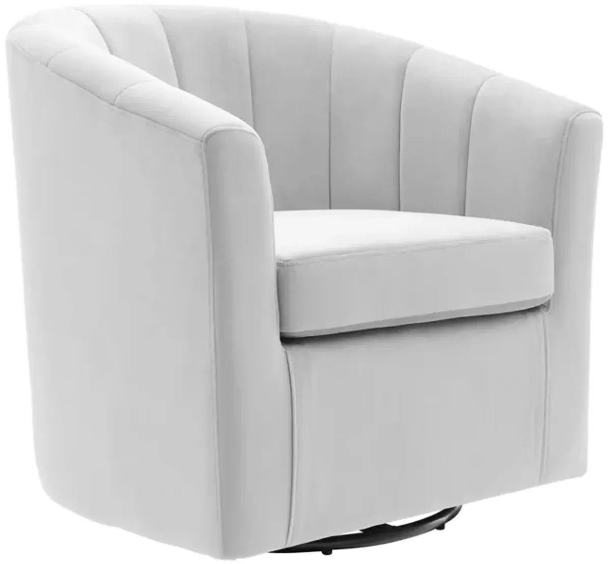 Prospect Performance Velvet Swivel Armchair by Modway