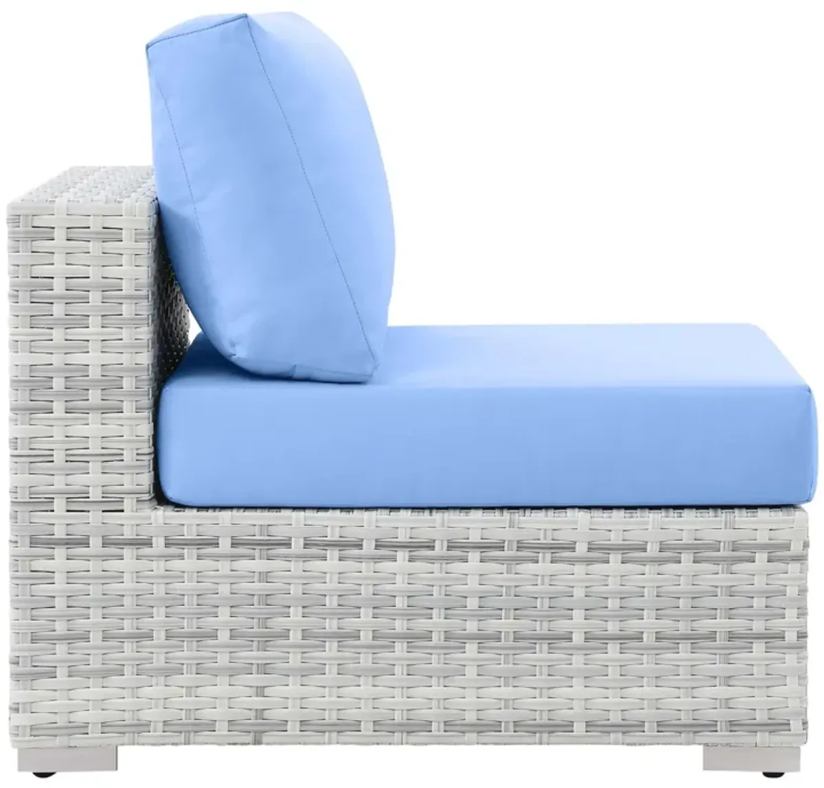 Convene Outdoor Patio Armless Chair by Modway