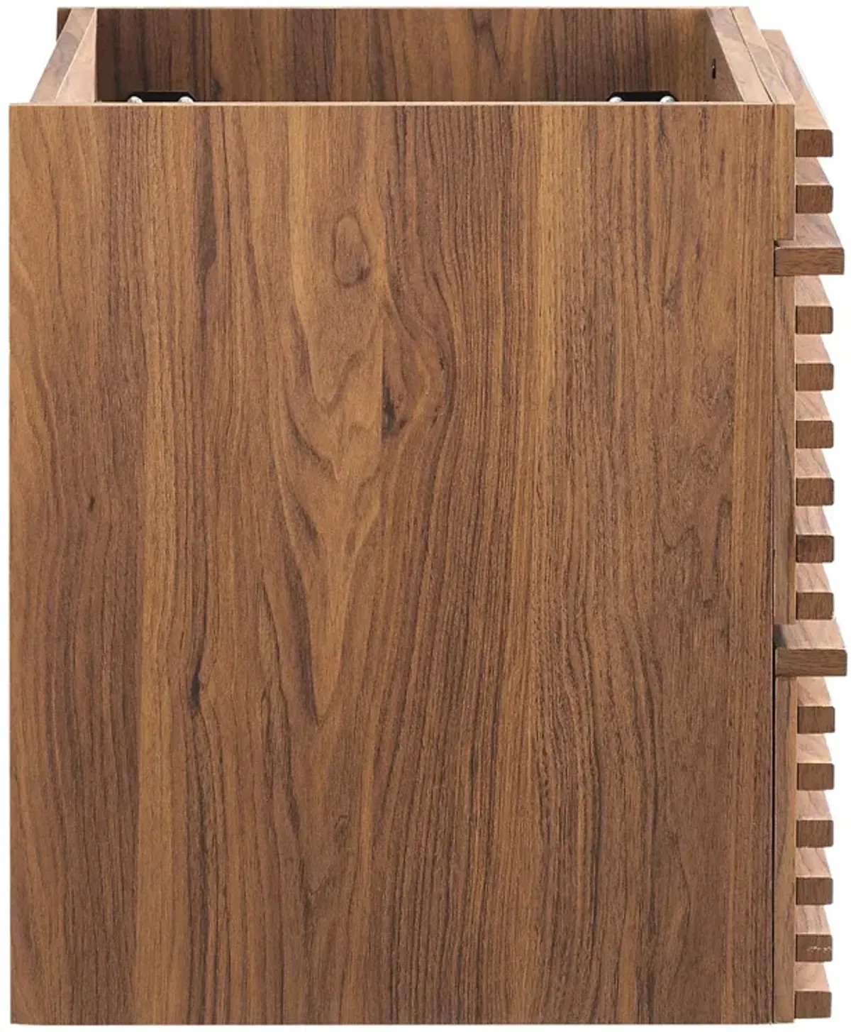 Render Wall-Mount Bathroom Cabinet Basin Not Included by Modway 24" / Walnut