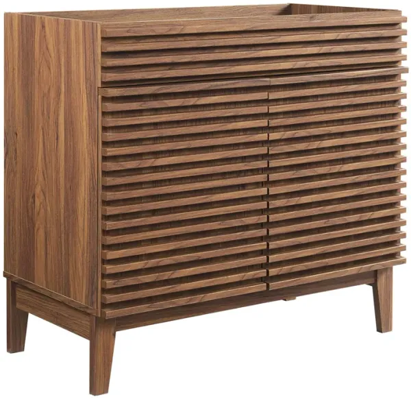 Render 30" and 36" Bathroom Cabinets Basin Not Included by Modway 36" / Walnut