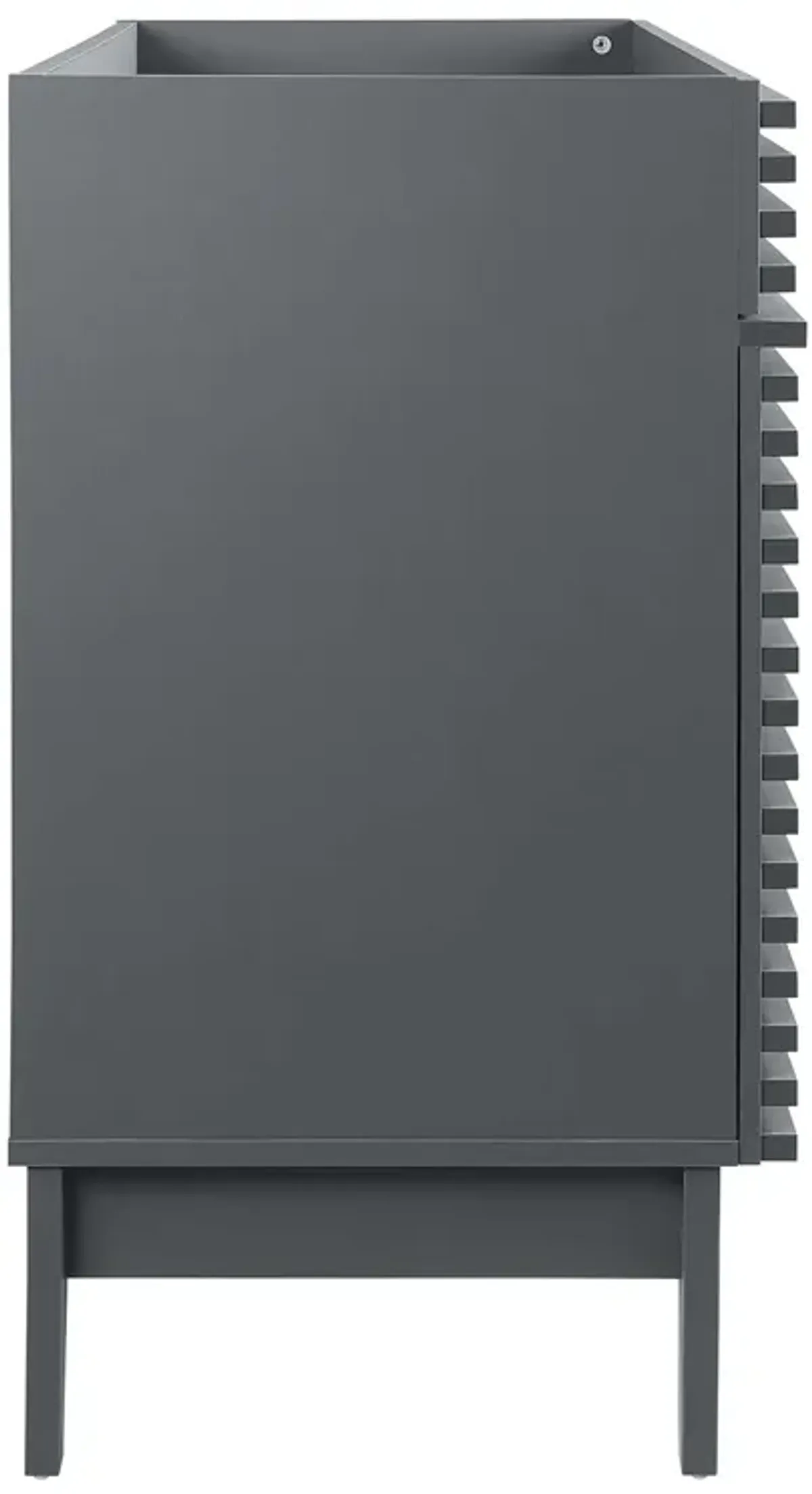 Render 48" Bathroom Cabinet Basin Not Included by Modway 48" Single / Gray