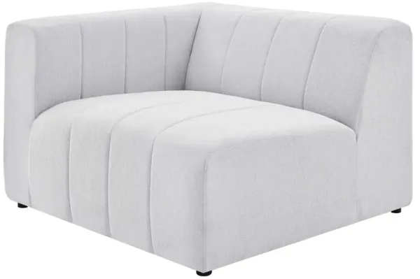 Bartlett Upholstered Fabric Left-Arm Chair by Modway Ivory