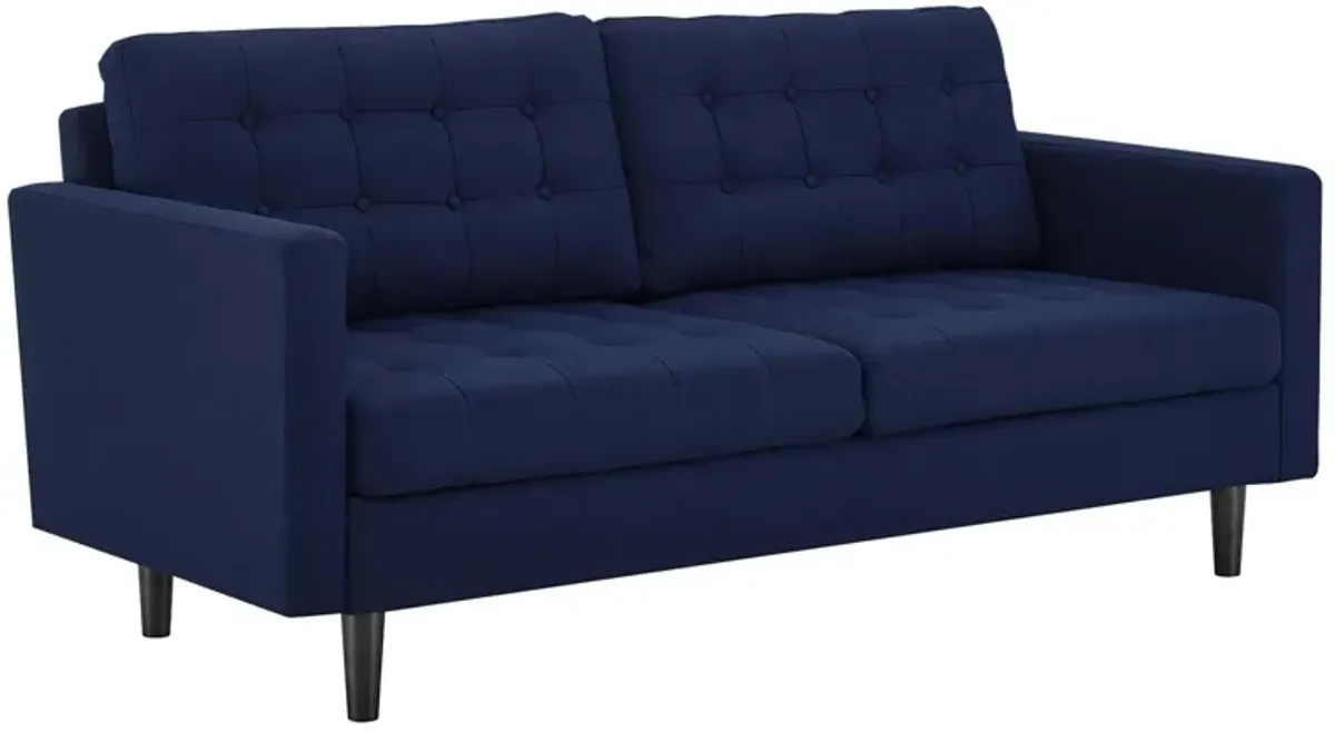 Exalt Tufted Fabric Sofa by Modway Royal Blue