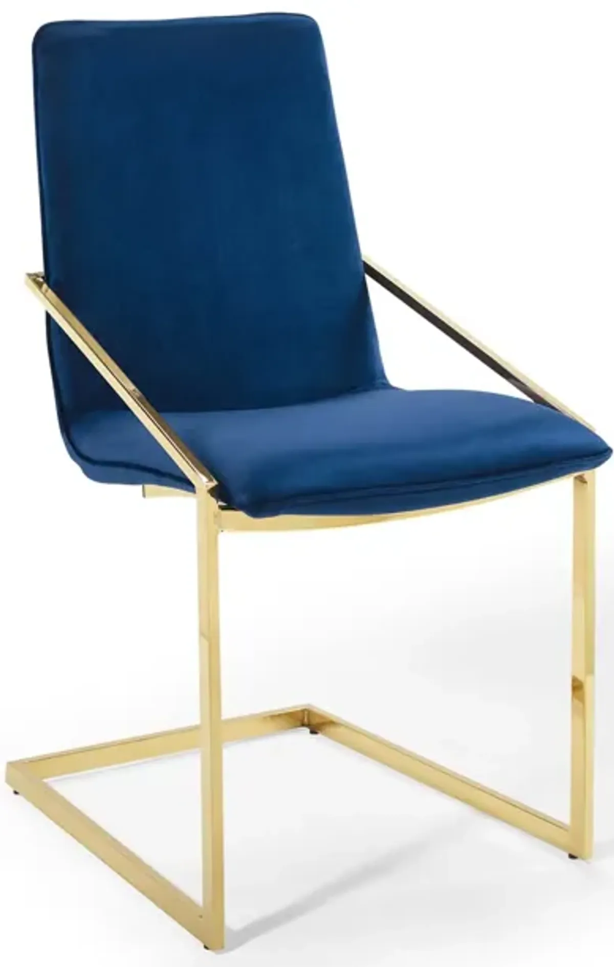 Pitch Dining Armchair Performance Velvet Set of 2 by Modway
