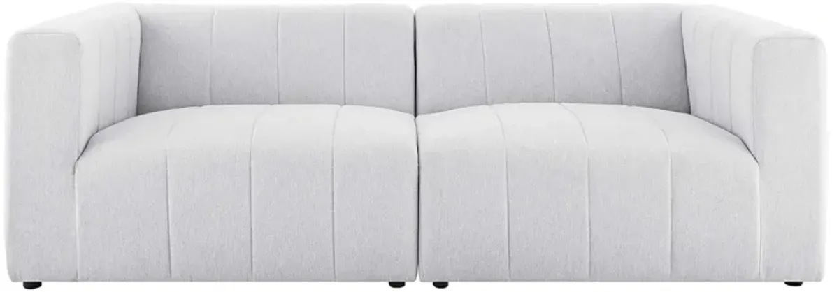Bartlett Upholstered Fabric 2-Piece Loveseat by Modway Ivory
