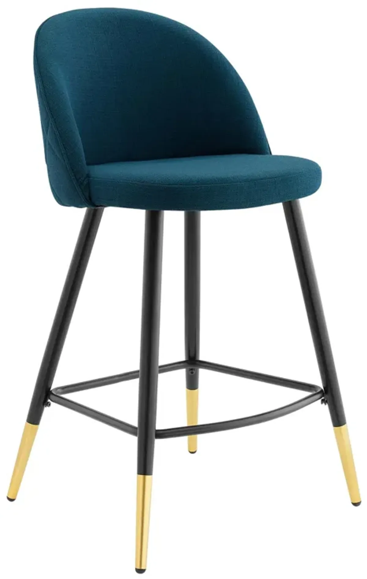 Cordial Fabric Counter Stools - Set of 2 by Modway Azure