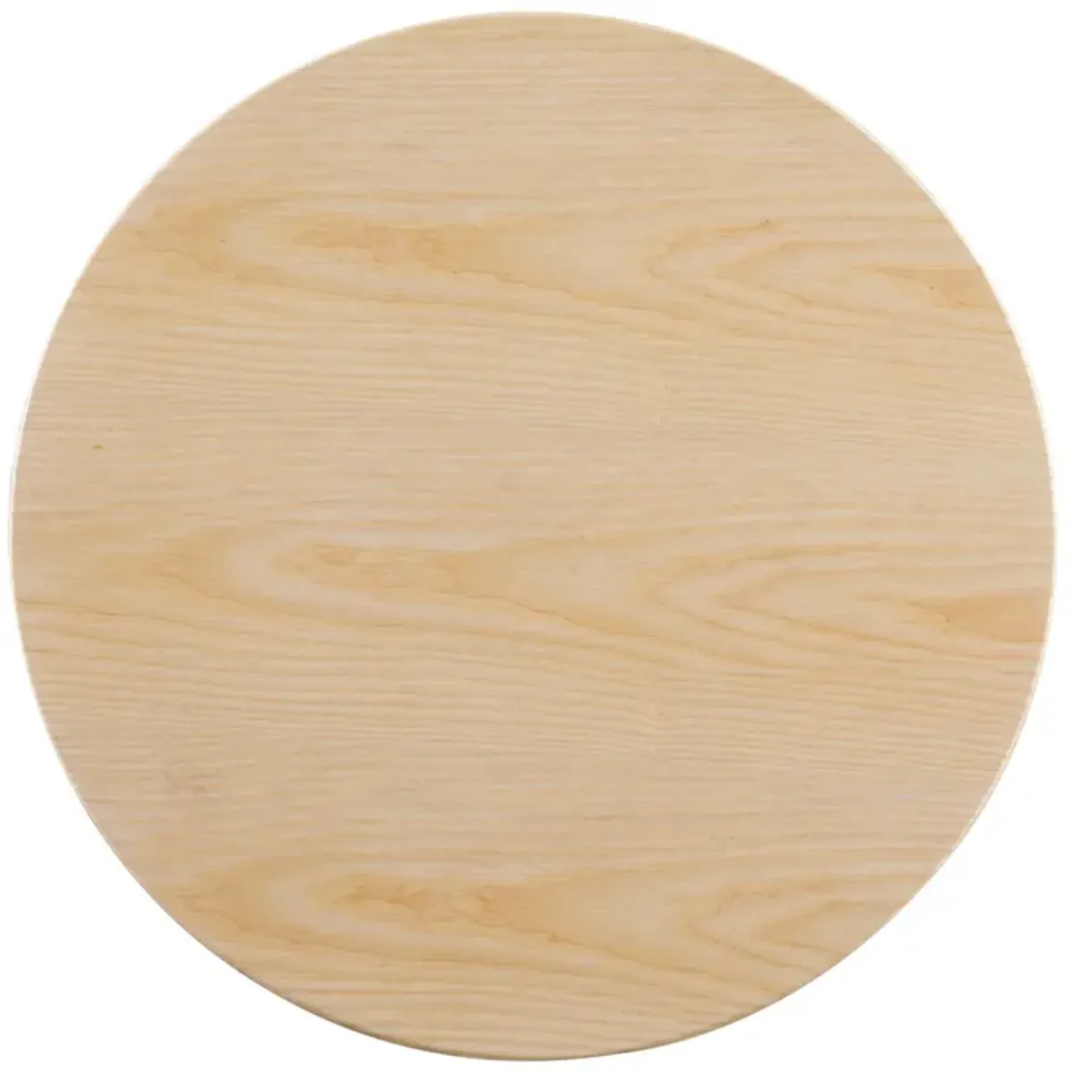 Verne 28" Dining Table by Modway Gold Natural