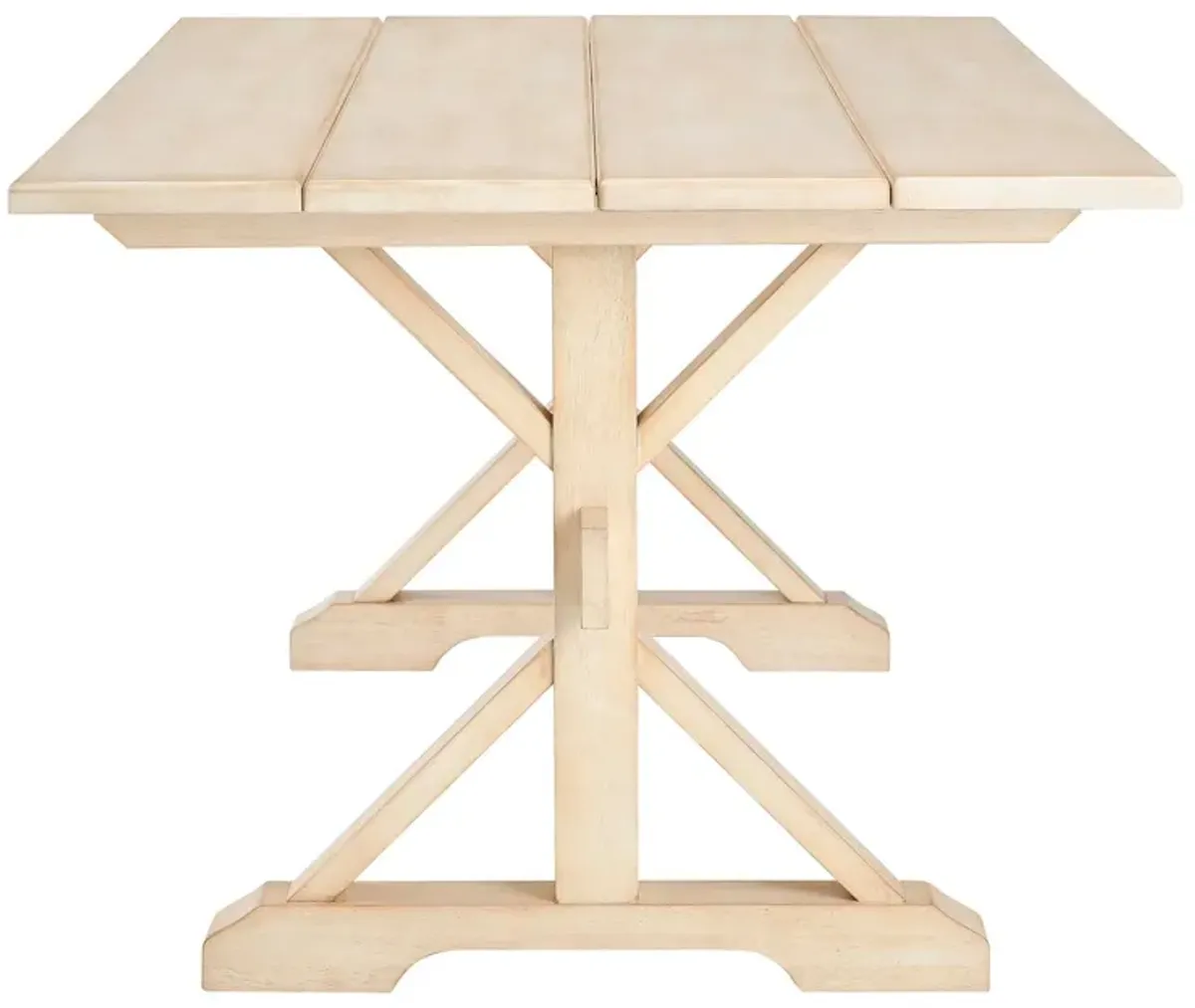 Windchime 71" Wood Dining Table by Modway Natural