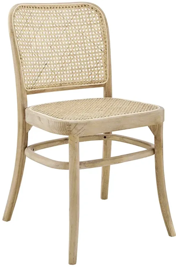 Winona Wood Dining Side Chair by Modway Gray