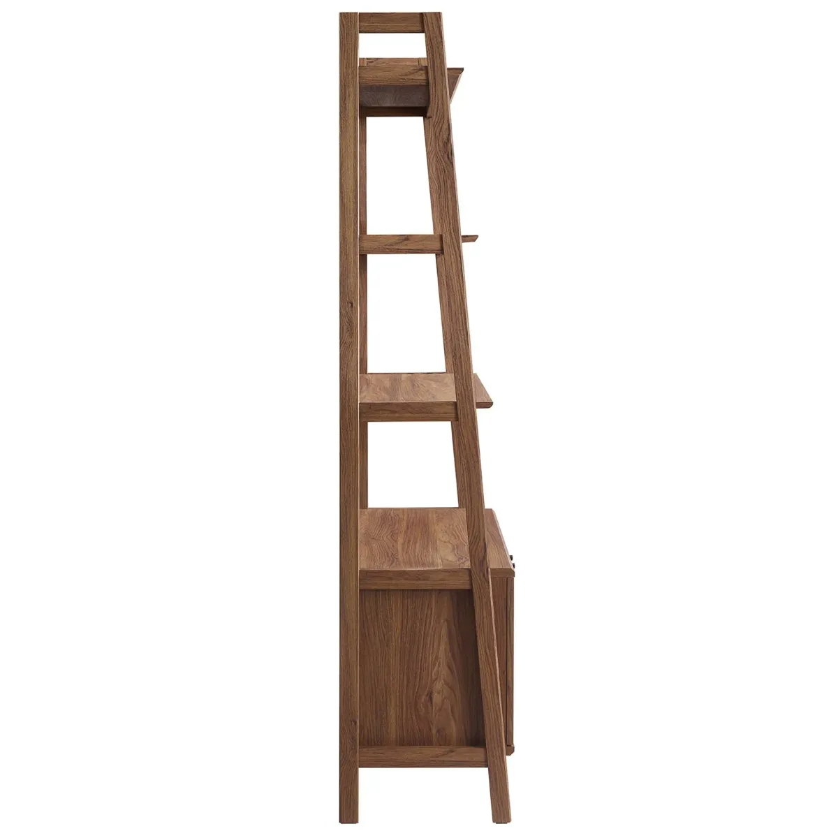 Bixby 33" Bookshelf by Modway Walnut