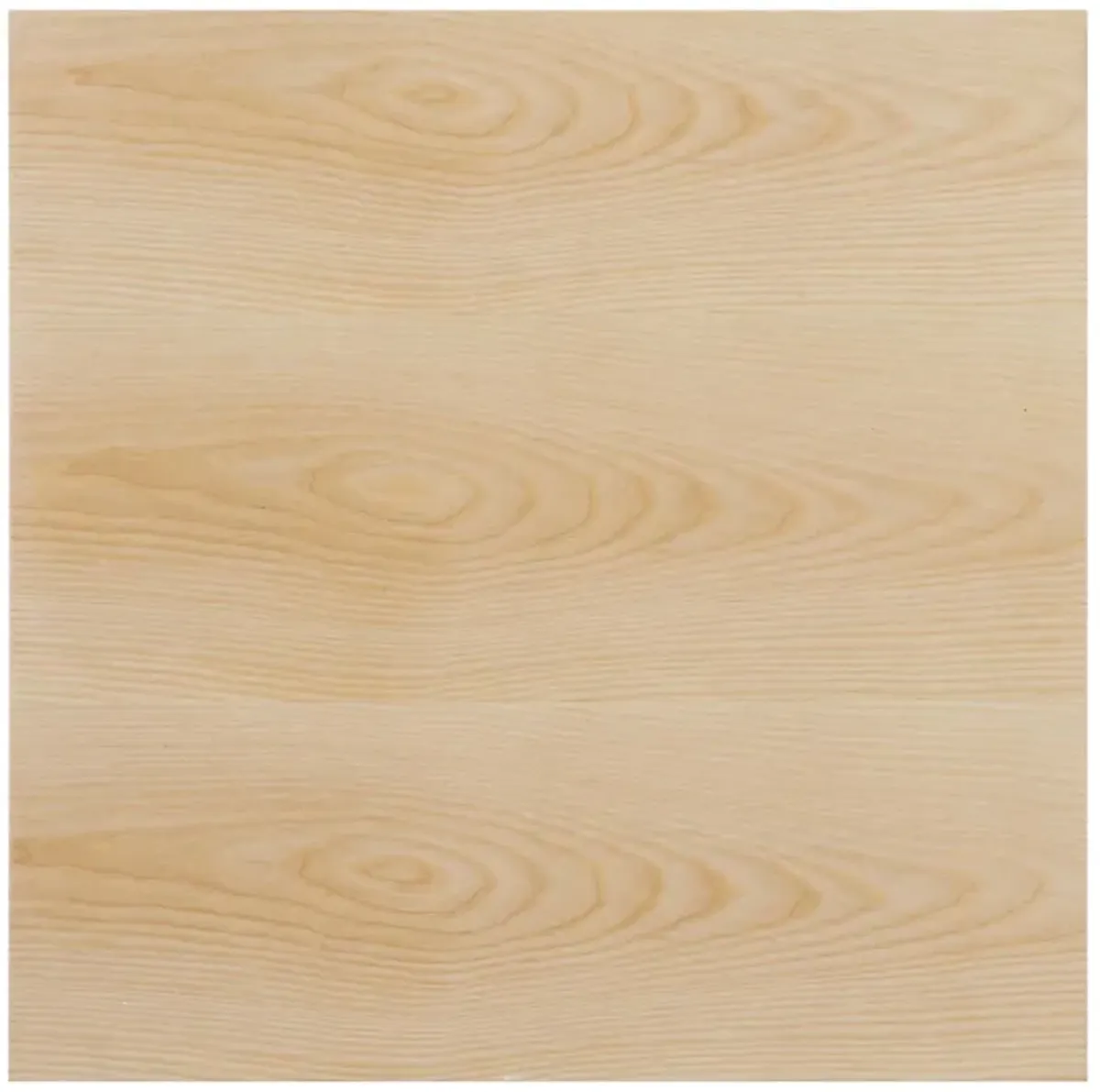 Verne 24" Square Dining Table by Modway Gold Natural