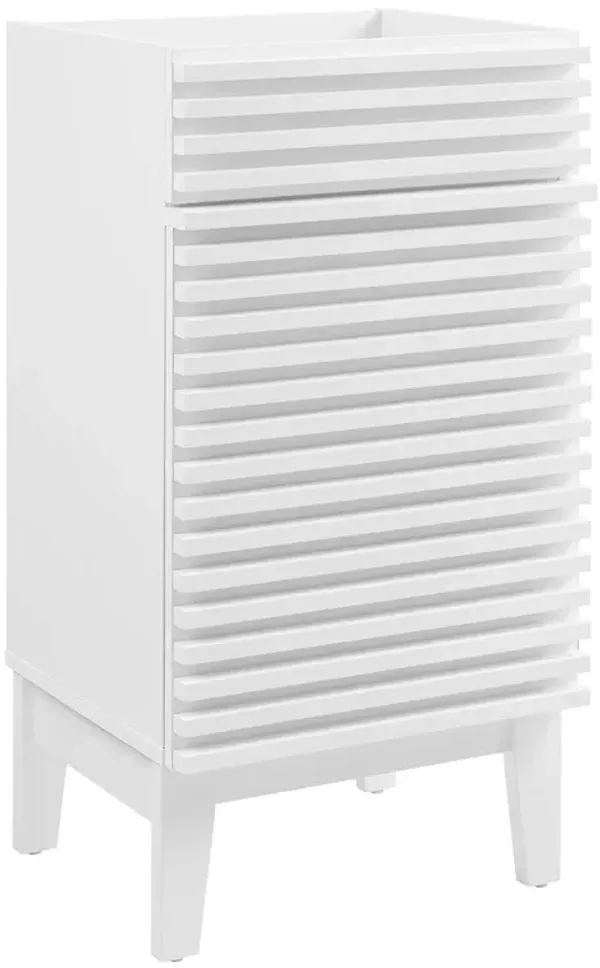 Render 18" and 24" Bathroom Cabinets Basin Not Included by Modway 18" / White
