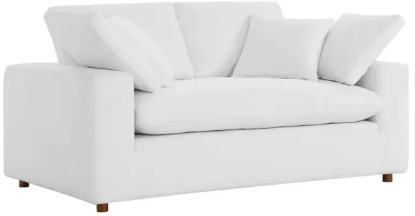 Commix Single Loveseat by Modway Pure White
