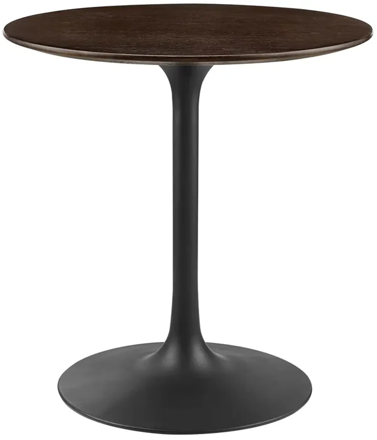 Lippa Round 28" Dining Table by Modway Wood / Black Cherry Walnut