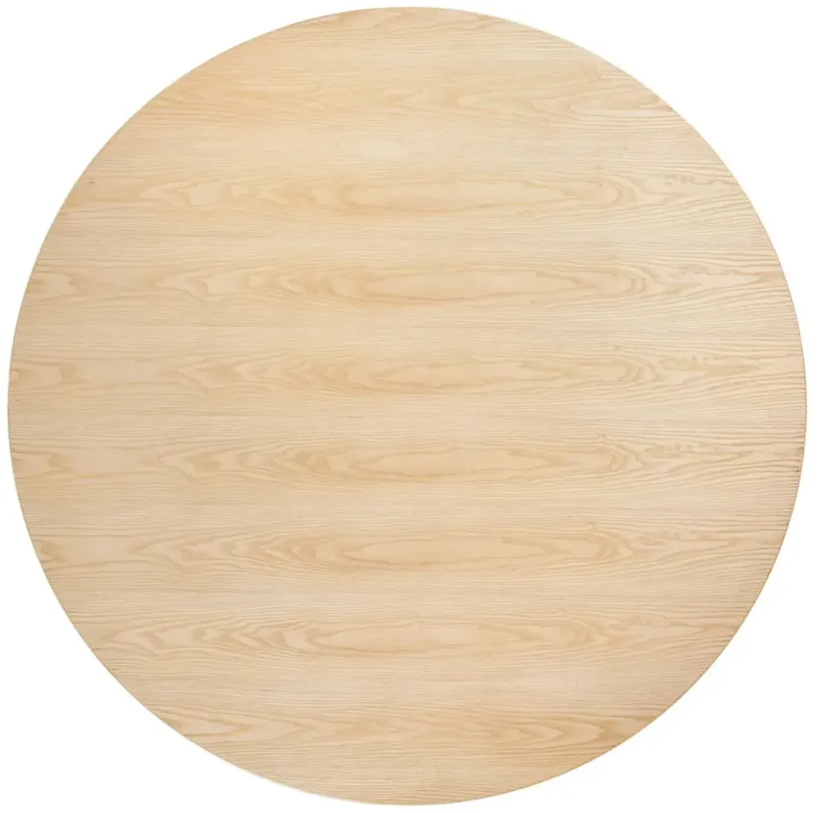 Lippa Round 60" Dining Table by Modway Wood / Black Natural