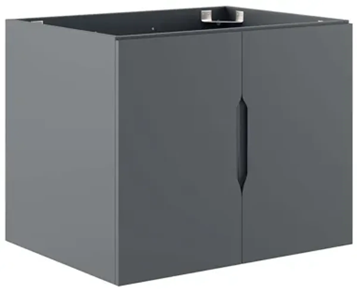 Vitality Bathroom Cabinet Basin Not Included by Modway 24" / Gray