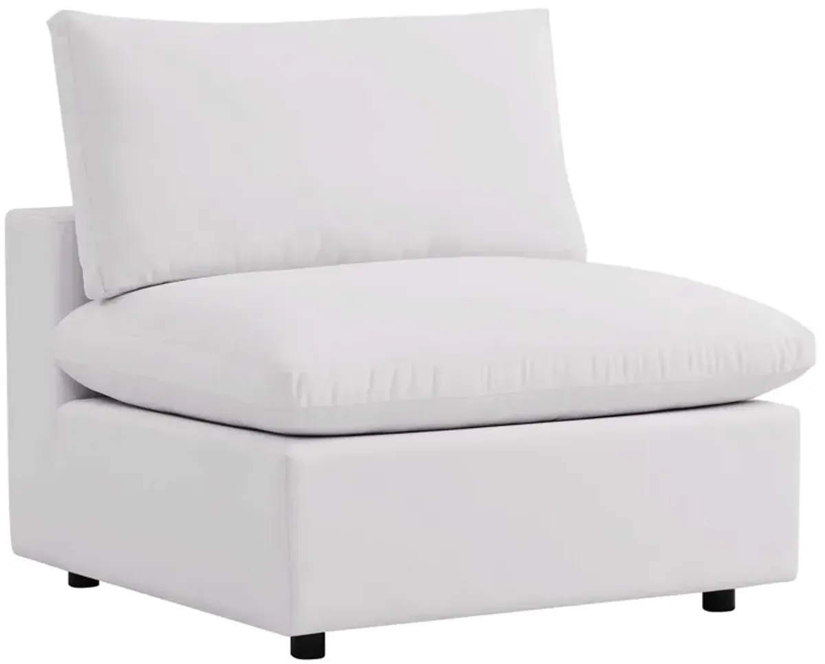 Commix Overstuffed Outdoor Patio Armless Chair by Modway