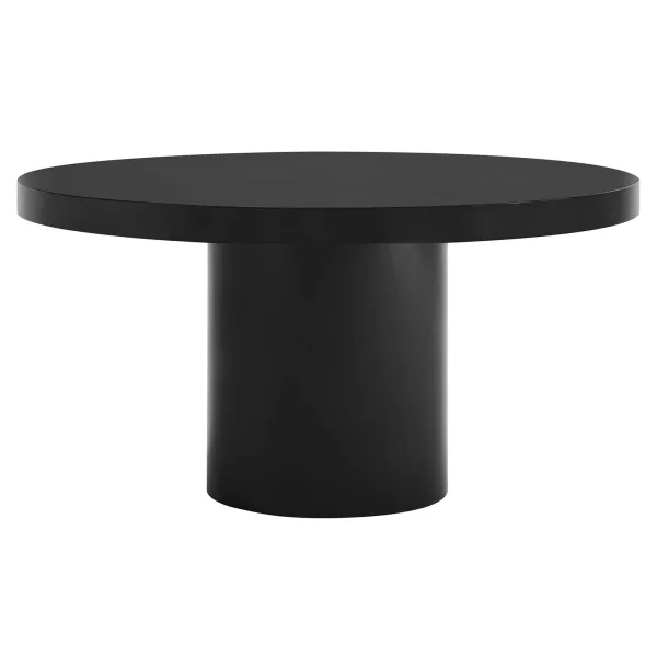 Gratify 60" Round Dining Table by Modway Black