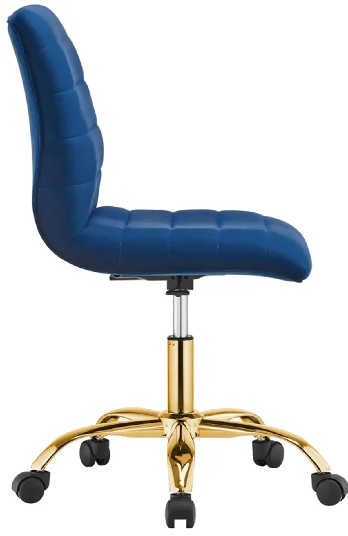 Ripple Armless Performance Velvet Office Chair by Modway