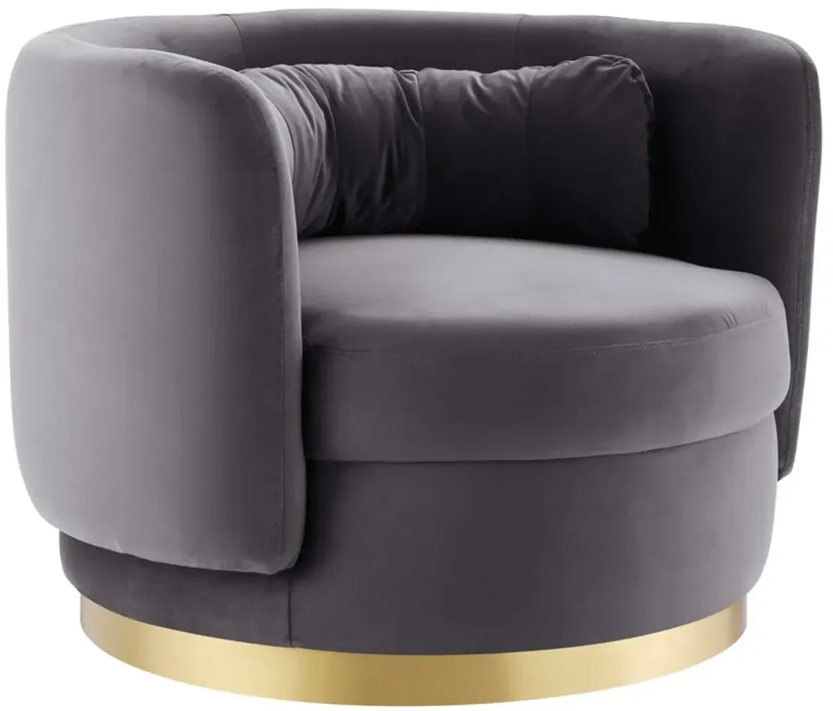 Relish Performance Velvet Performance Velvet Swivel Chair by Modway