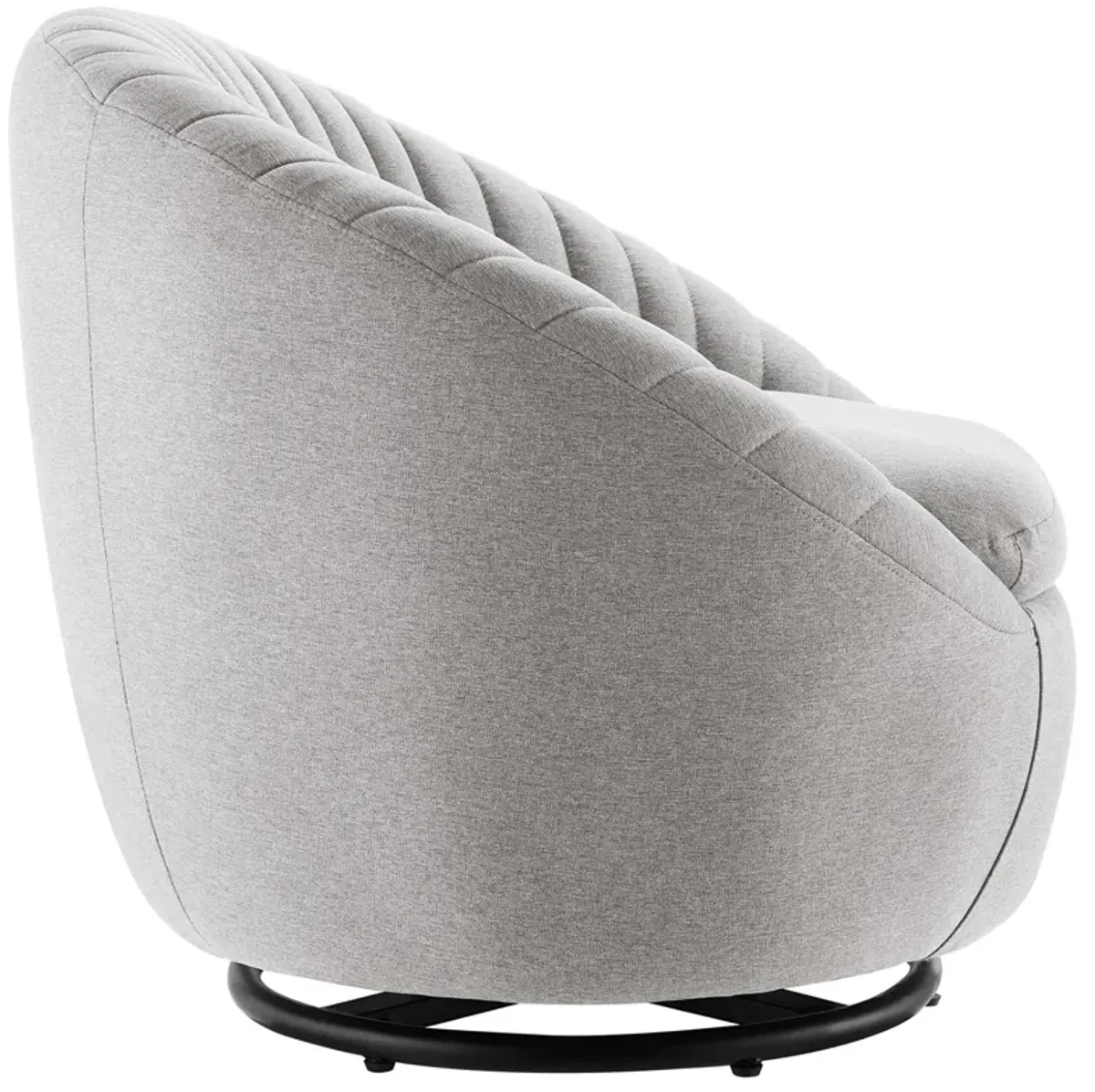 Whirr Tufted Fabric Swivel Chair by Modway