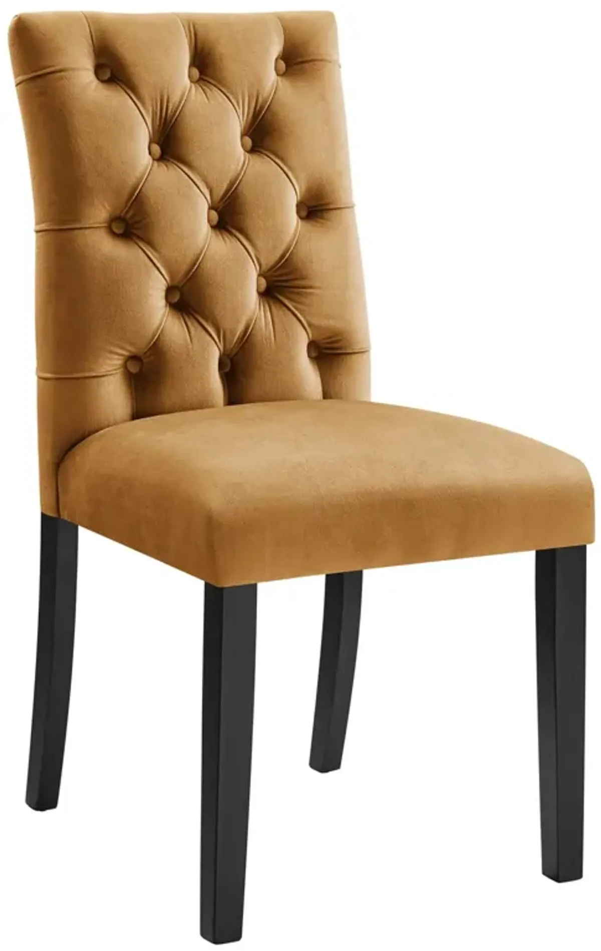 Duchess Performance Velvet Dining Chairs Set of 2 by Modway