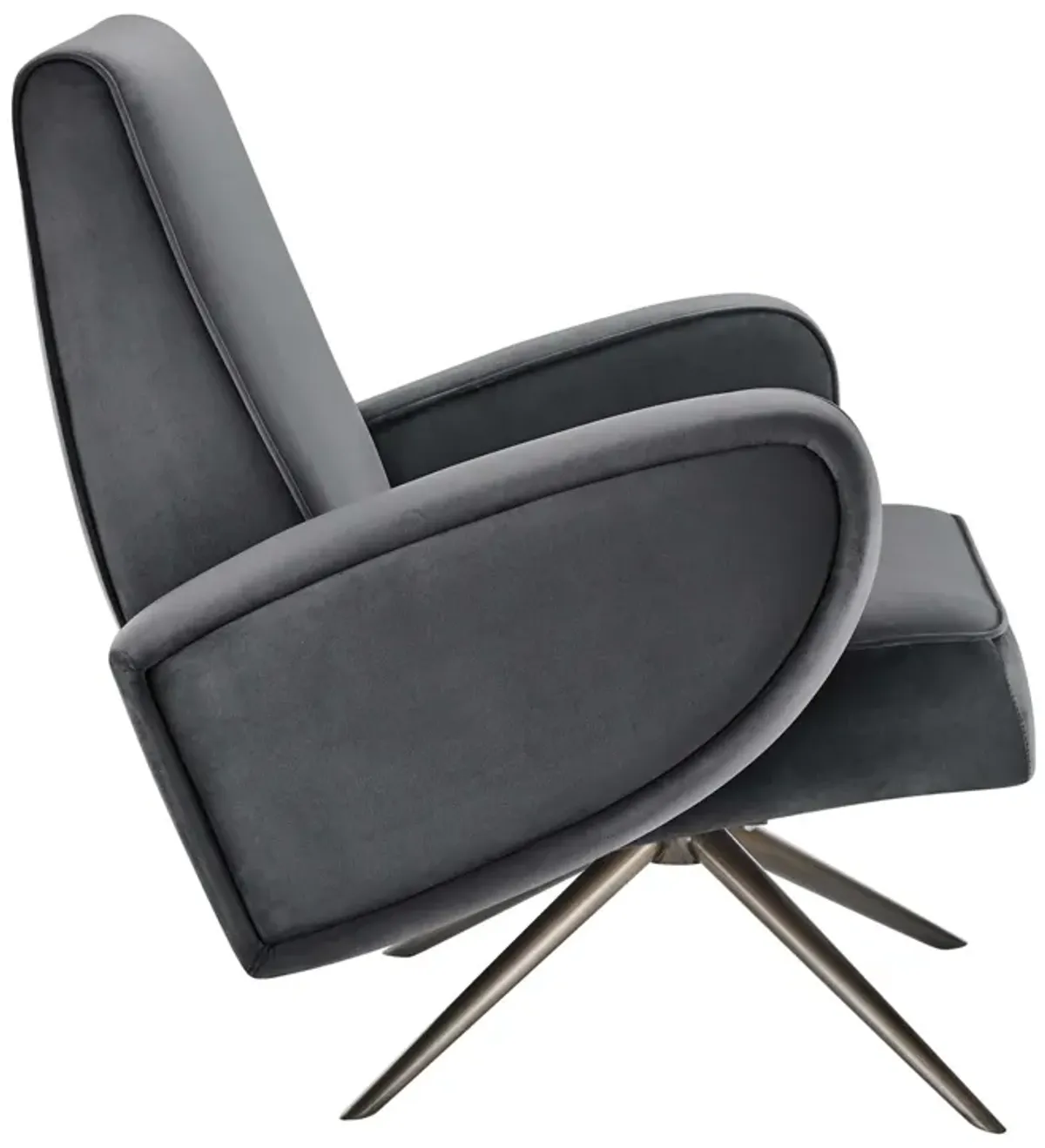 Superior Performance Velvet Swivel Chair by Modway