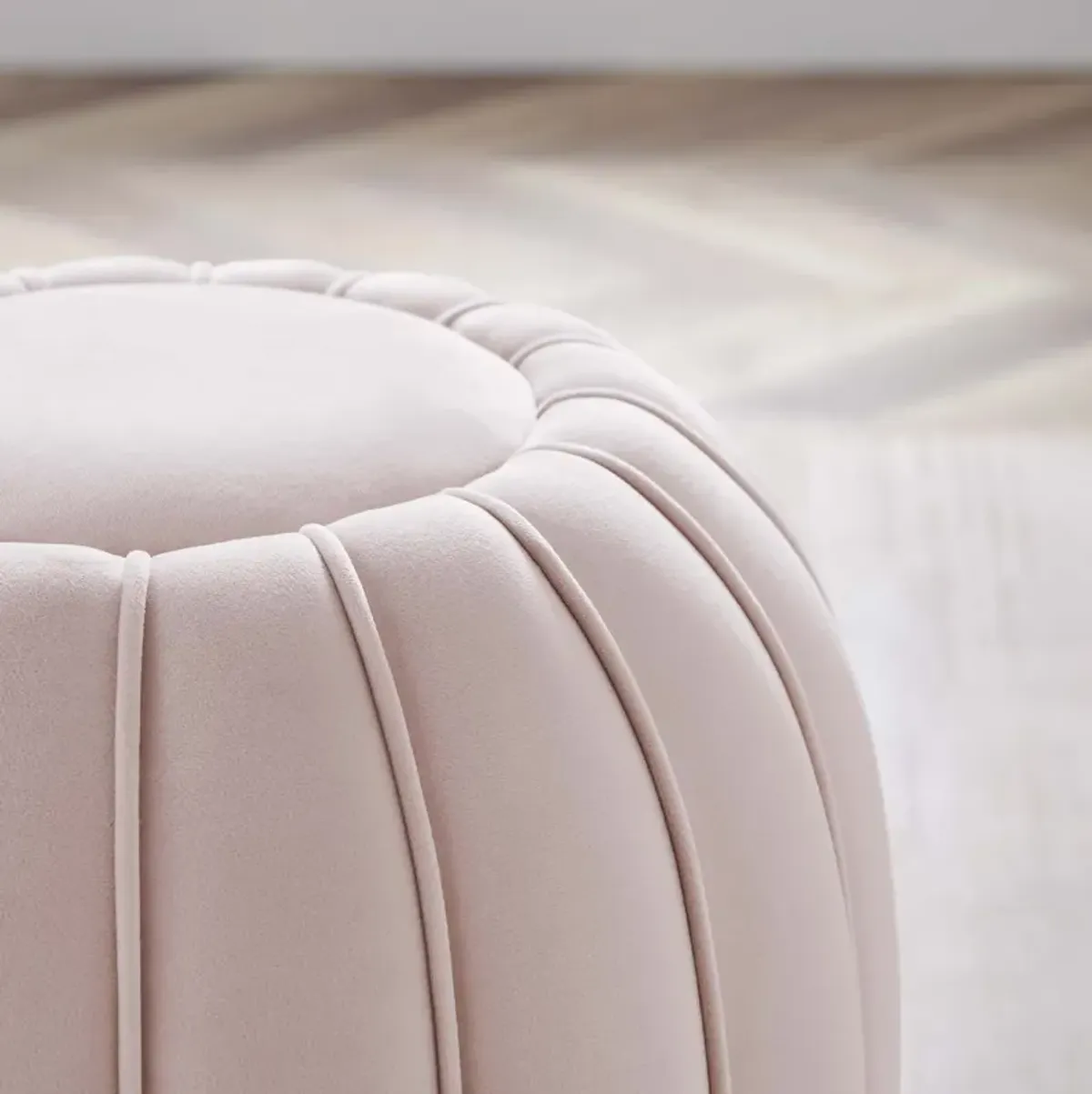 Celebrate Channel Tufted Performance Velvet Ottoman by Modway