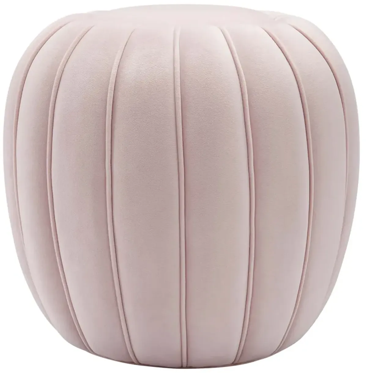 Celebrate Channel Tufted Performance Velvet Ottoman by Modway Pink