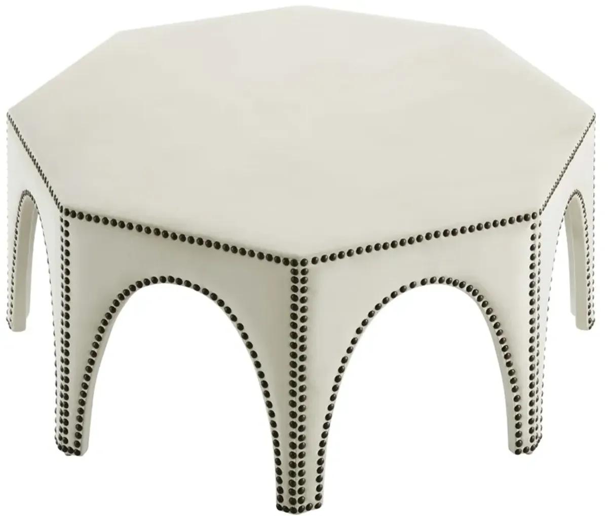 Victory Performance Velvet Ottoman by Modway