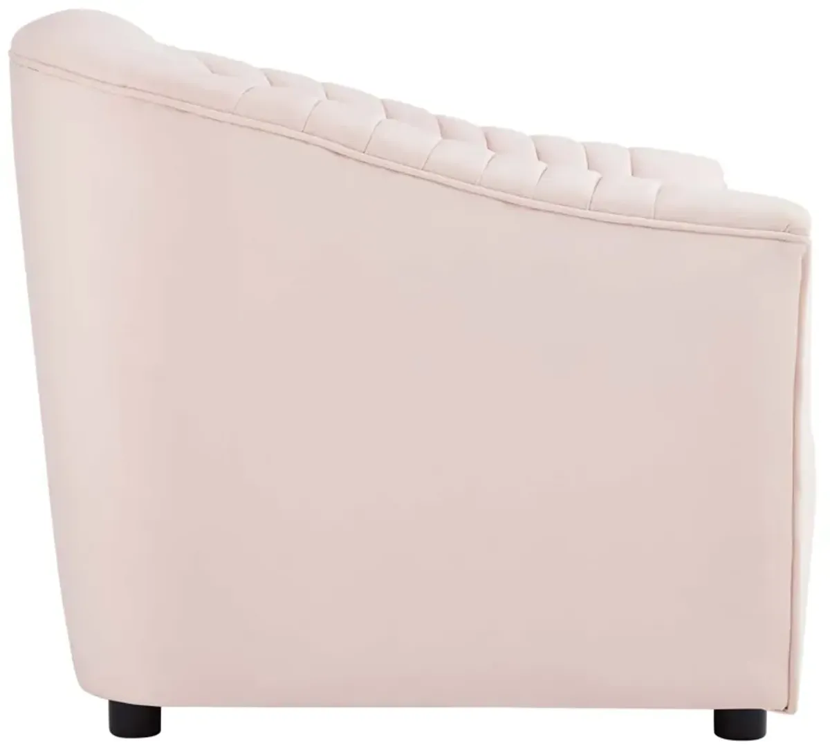 Announce Performance Velvet Channel Tufted Armchair by Modway
