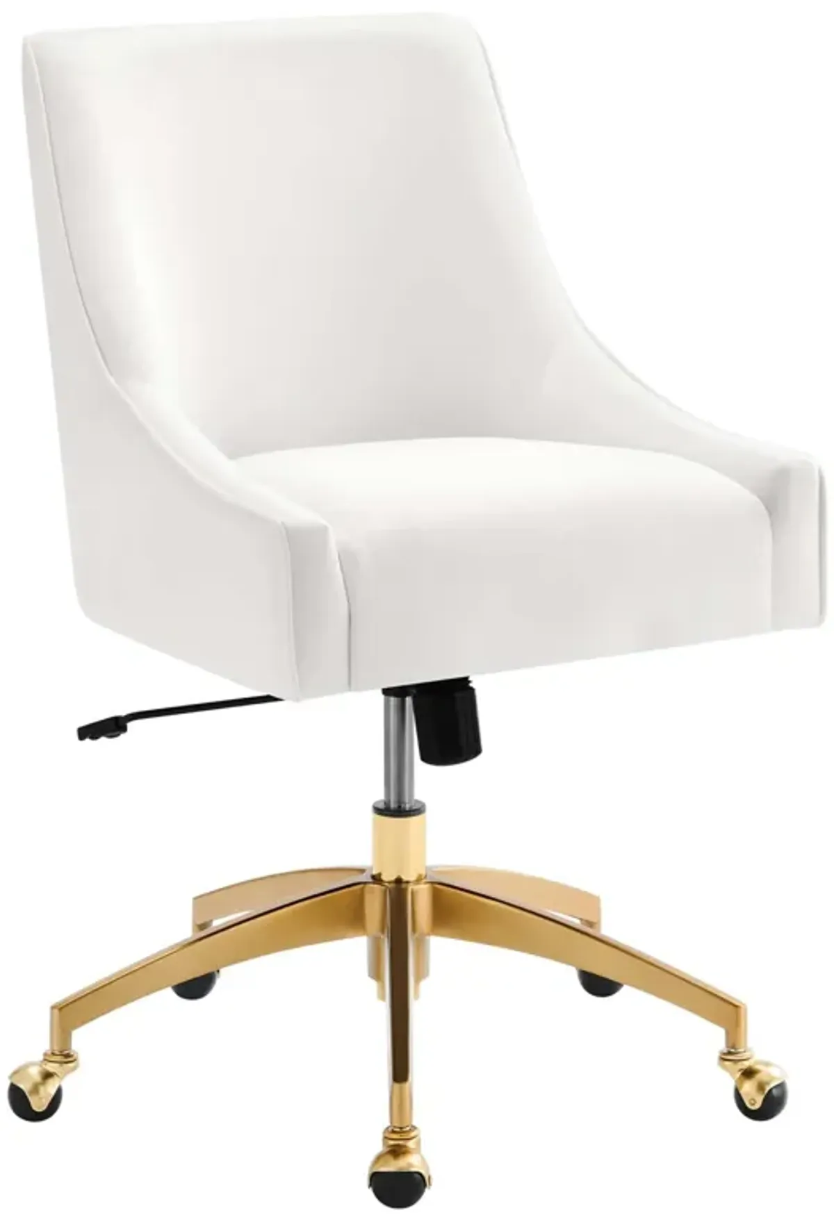 Discern Performance Velvet Office Chair by Modway Gray