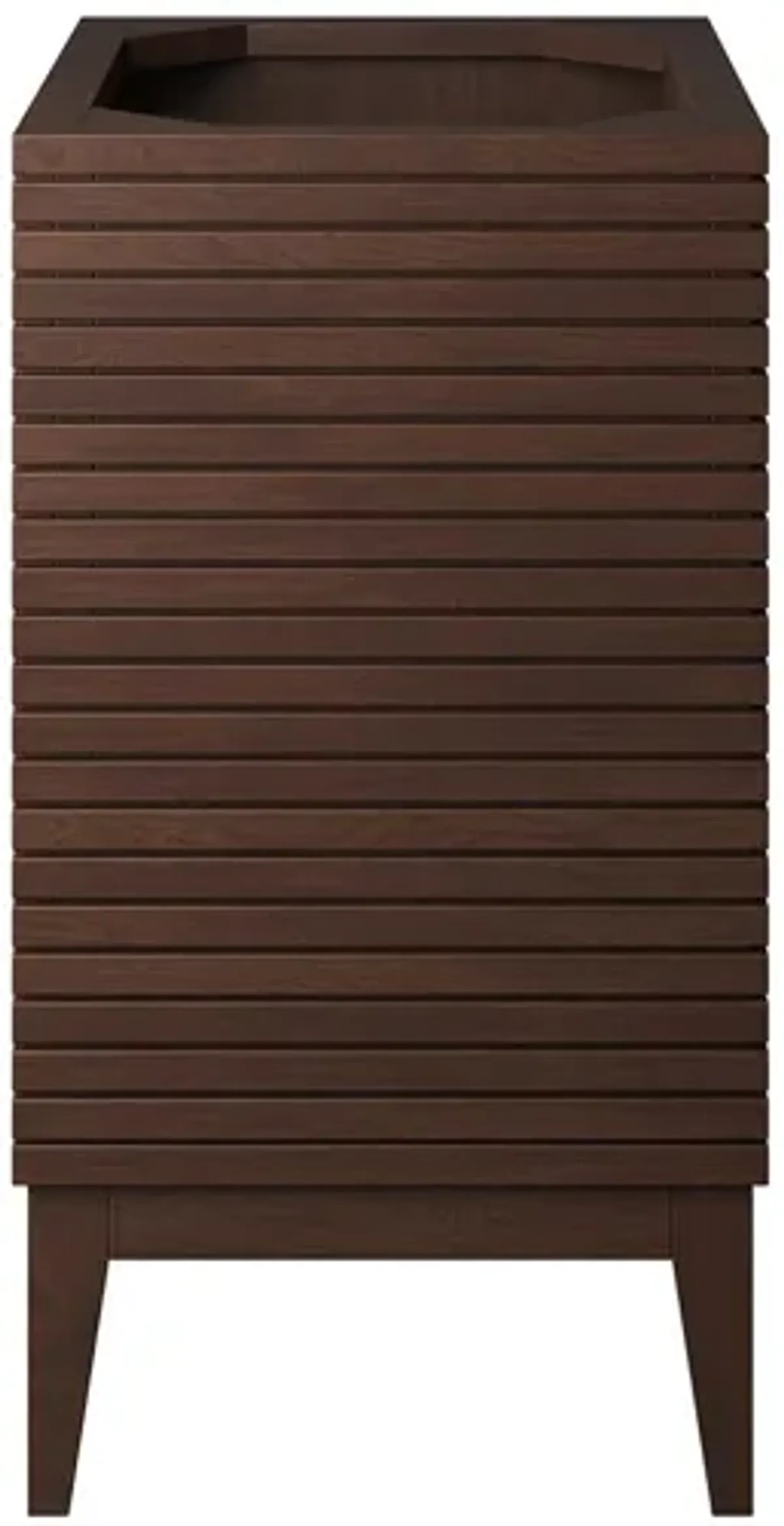 Ledger Bathroom Cabinet Basin Not Included by Modway 24" / Walnut