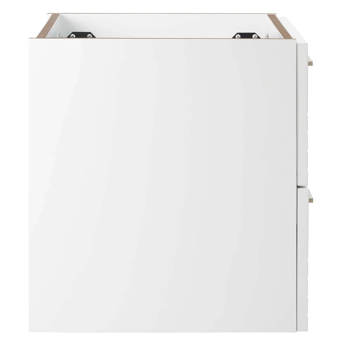 Daybreak Wall-Mount Bathroom Cabinet Basin Not Included by Modway White