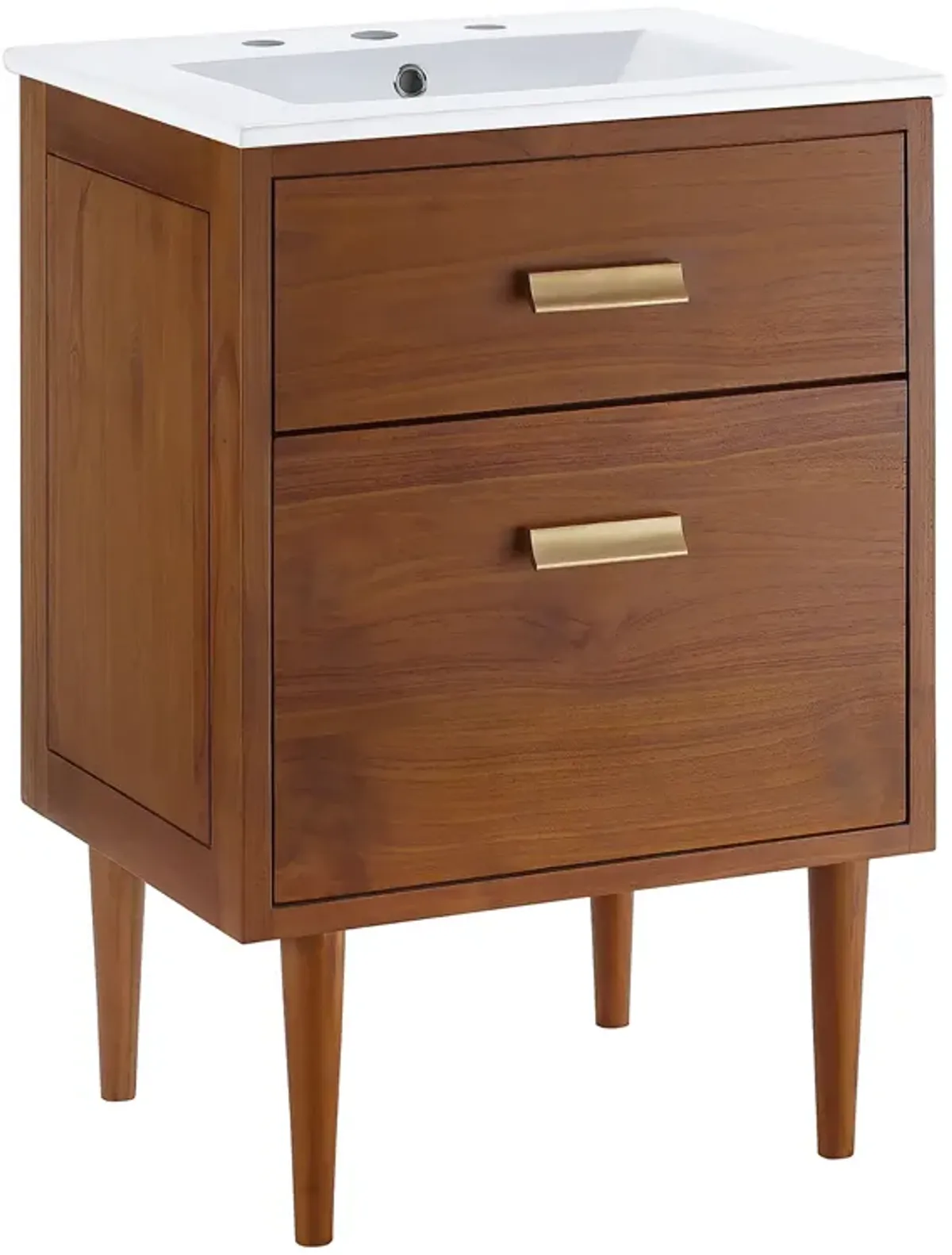 Cassia Bathroom Vanity Basin Included by Modway 36" / Natural White