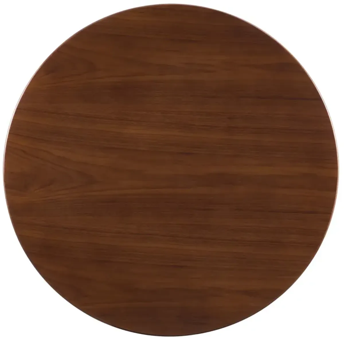 Zinque 36" Dining Table by Modway Gold Walnut