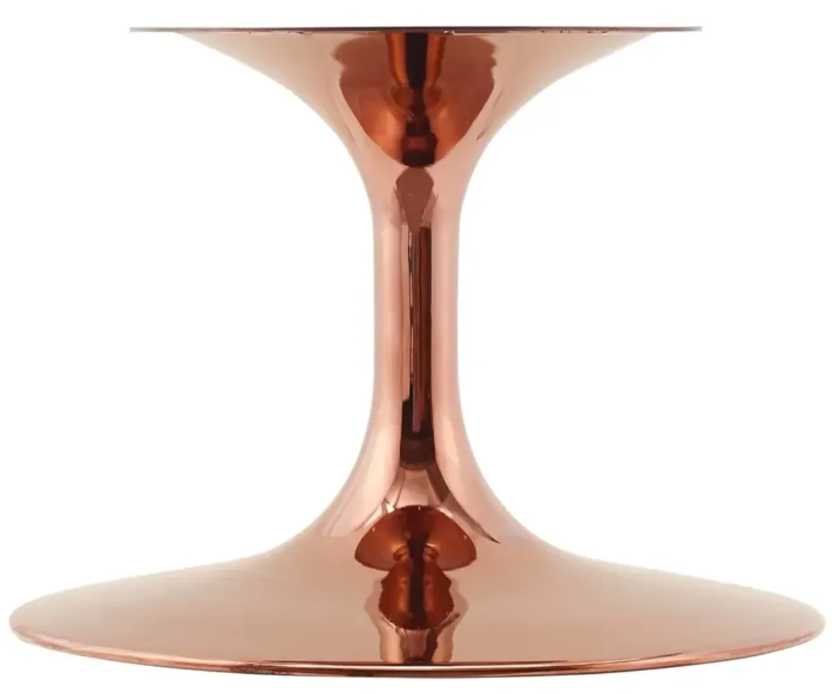 Lippa Round Artificial Marble Coffee Table by Modway