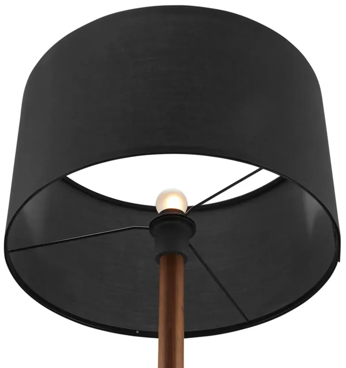 Natalie Tripod Floor Lamp by Modway White Natural