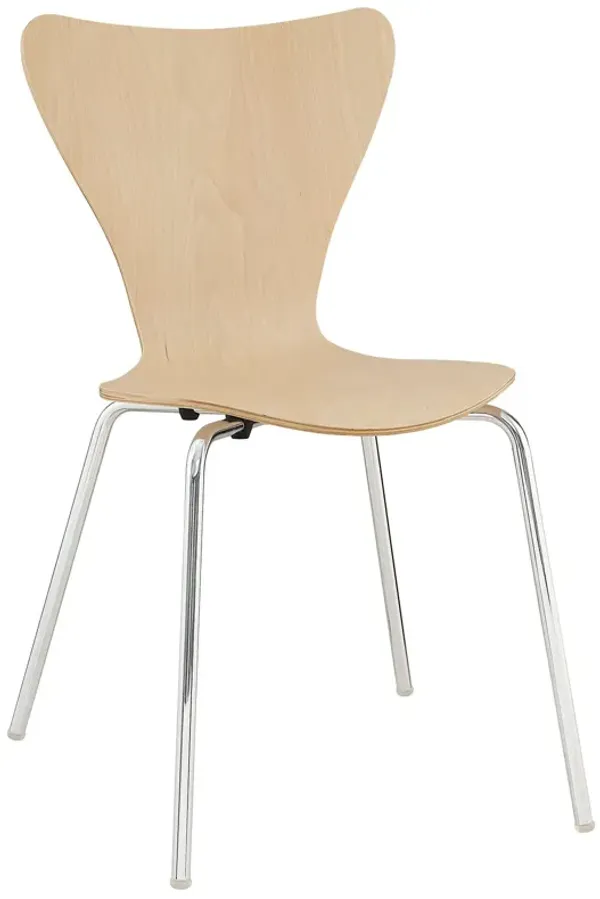 Ernie Dining Side Chair by Modway Natural