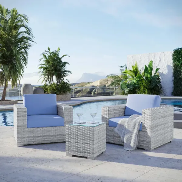Convene 3-Piece Outdoor Patio Set by Modway