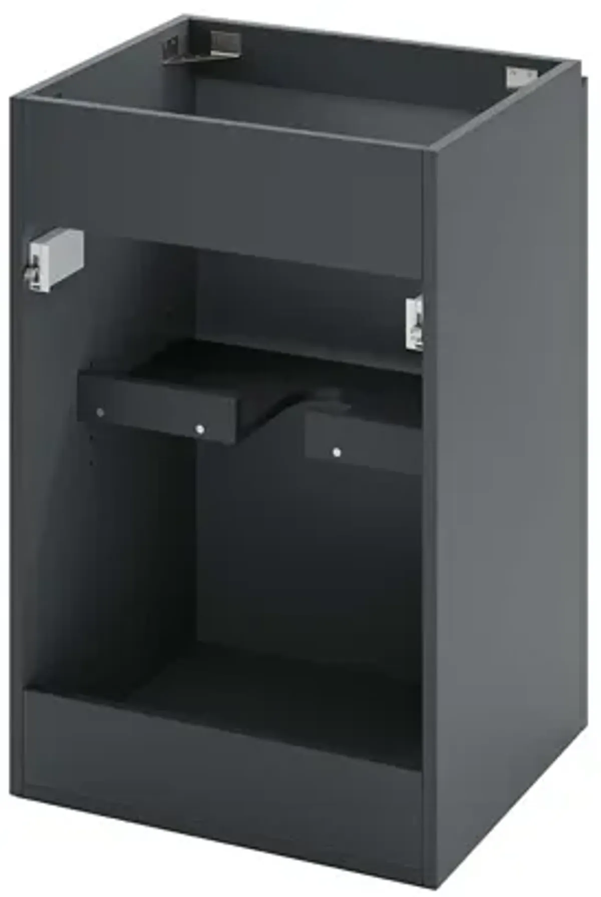 Bryn Wall-Mount Bathroom Cabinet Basin Not Included by Modway 24" / White