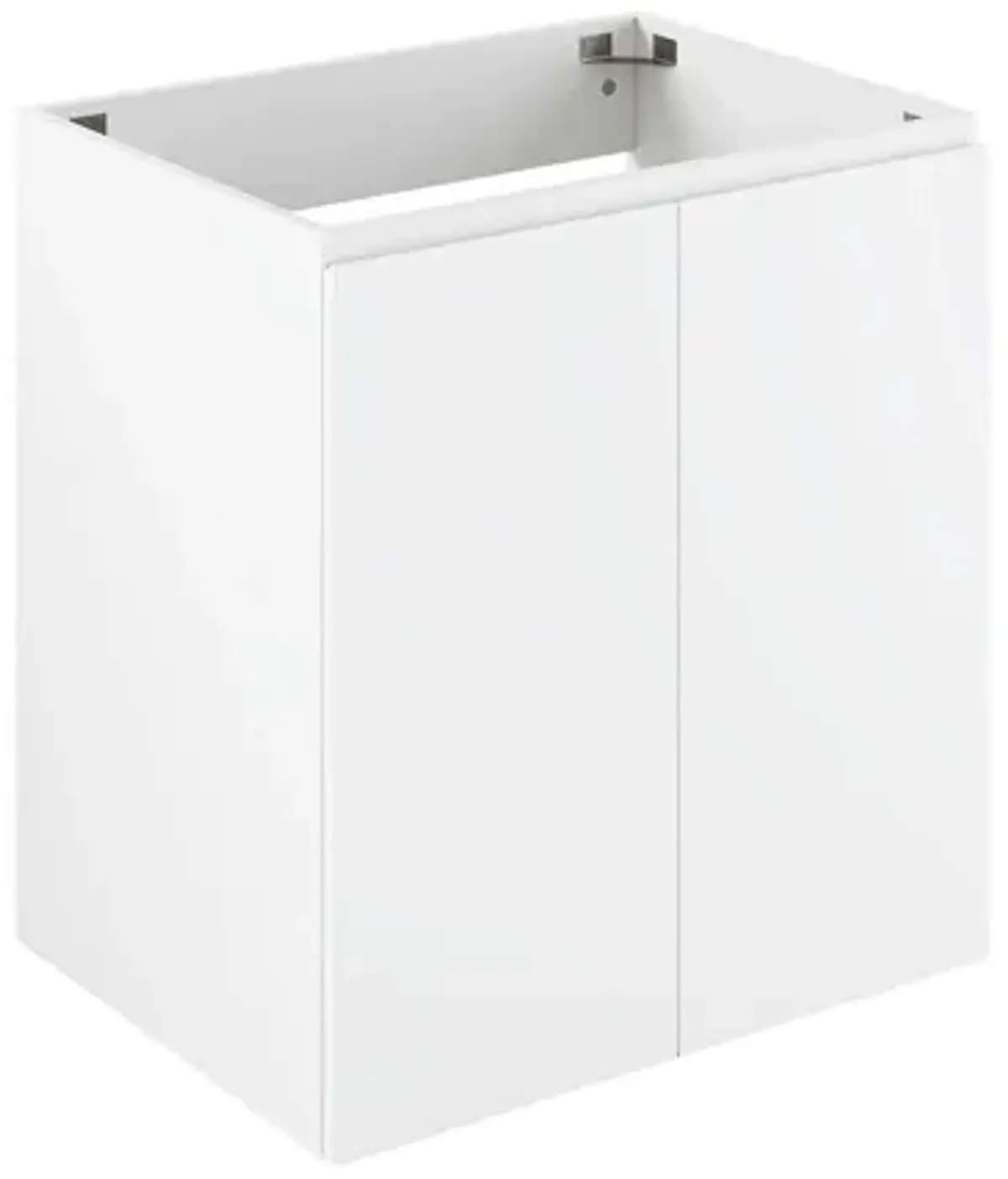 Bryn Wall-Mount Bathroom Cabinet Basin Not Included by Modway 24" / White