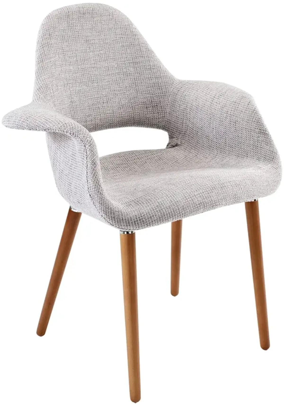 Aegis Dining Armchair by Modway Light Gray