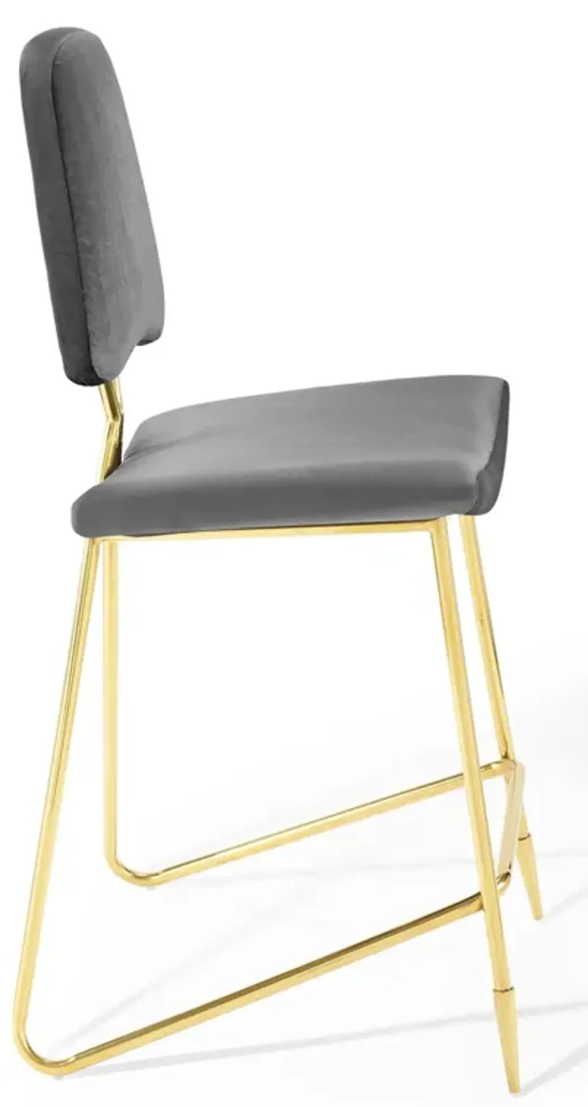 Ponder Bar Stool Performance Velvet Set of 2 by Modway