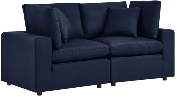 Commix Outdoor Patio Overstuffed Outdoor Patio Loveseat by Modway